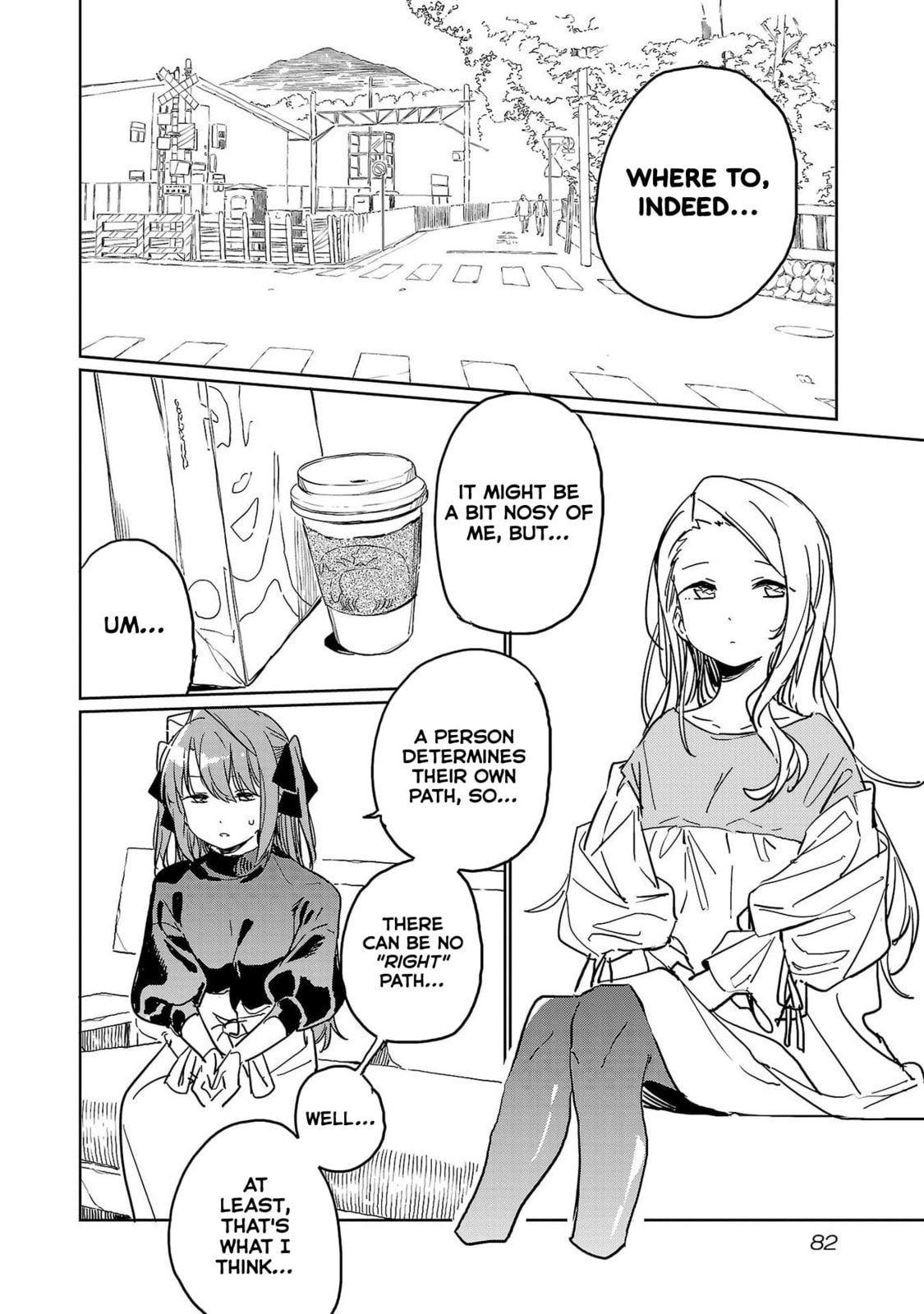 Kamiina Botan, Yoeru Sugata wa Yuri no Hana. Chapter 45 page 4 - 