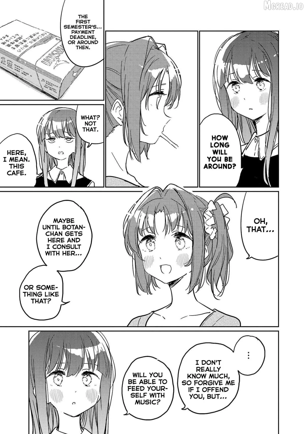 Kamiina Botan, Yoeru Sugata wa Yuri no Hana. Chapter 48 page 5 - 
