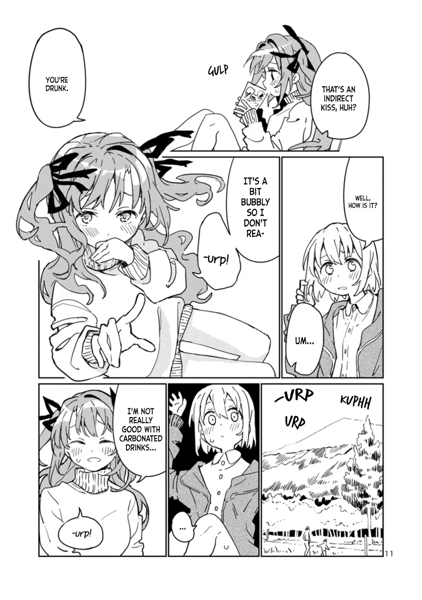 Kamiina Botan, Yoheru Sugata wa Yuri no Hana Chapter 1 page 11 - 