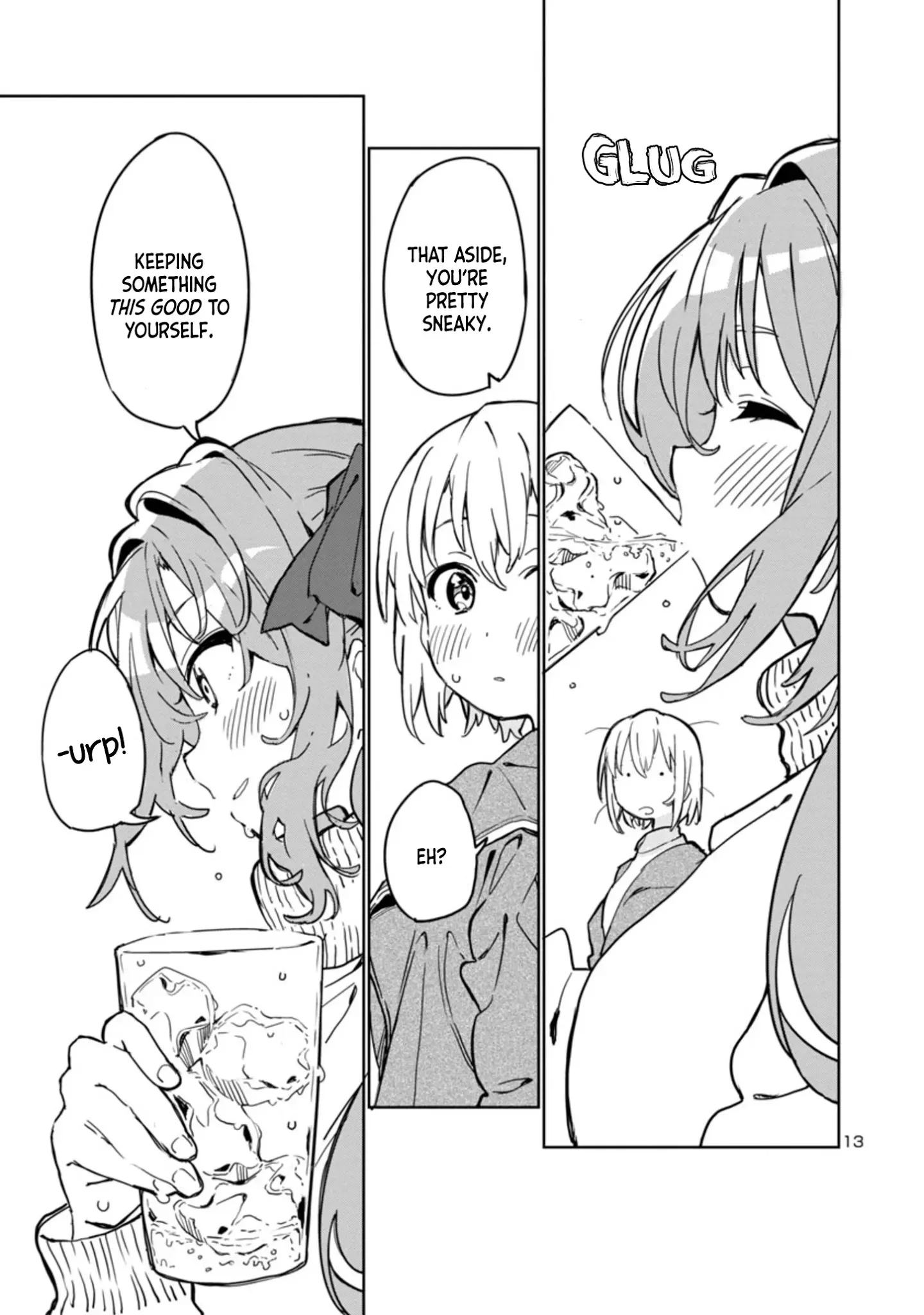 Kamiina Botan, Yoheru Sugata wa Yuri no Hana Chapter 1 page 13 - 