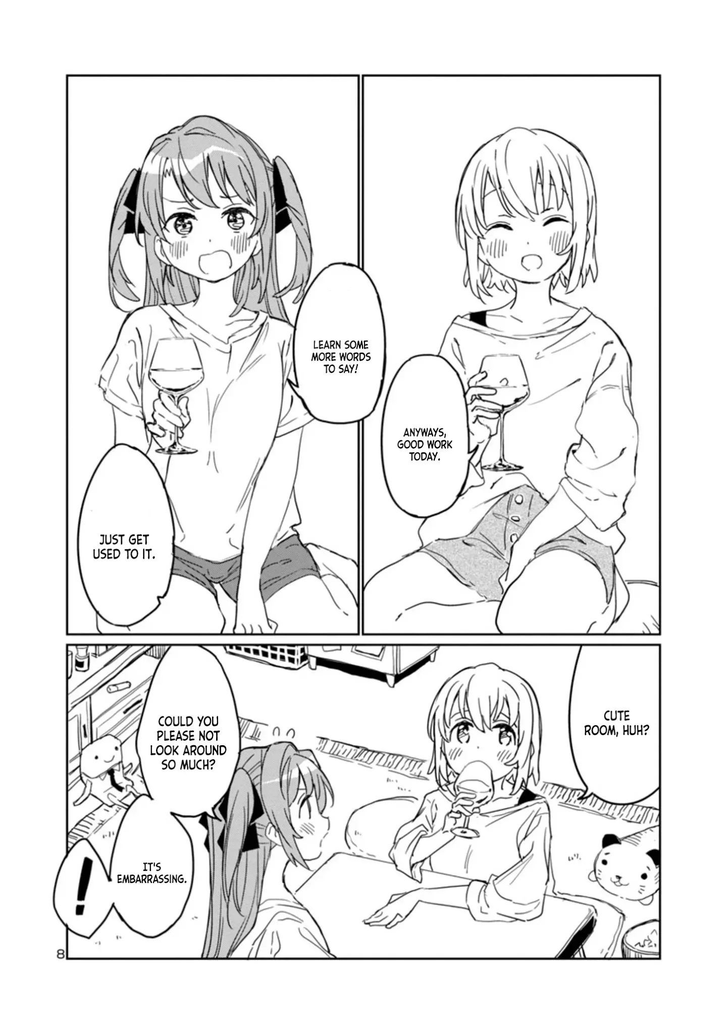Kamiina Botan, Yoheru Sugata wa Yuri no Hana Chapter 2 page 8 - 