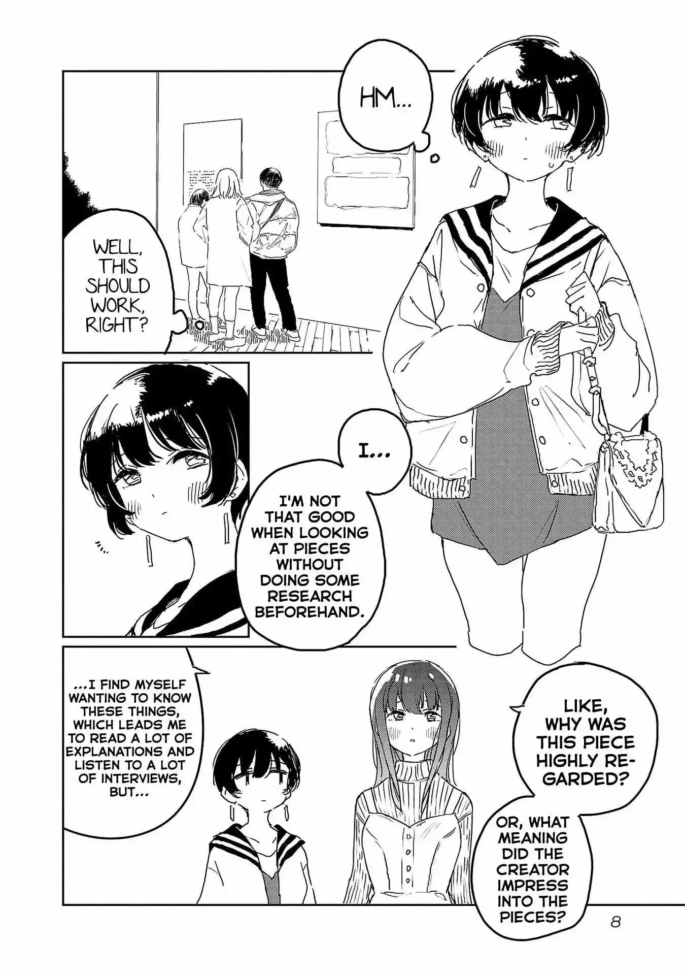 Kamiina Botan, Yoheru Sugata wa Yuri no Hana Chapter 28 page 7 - 