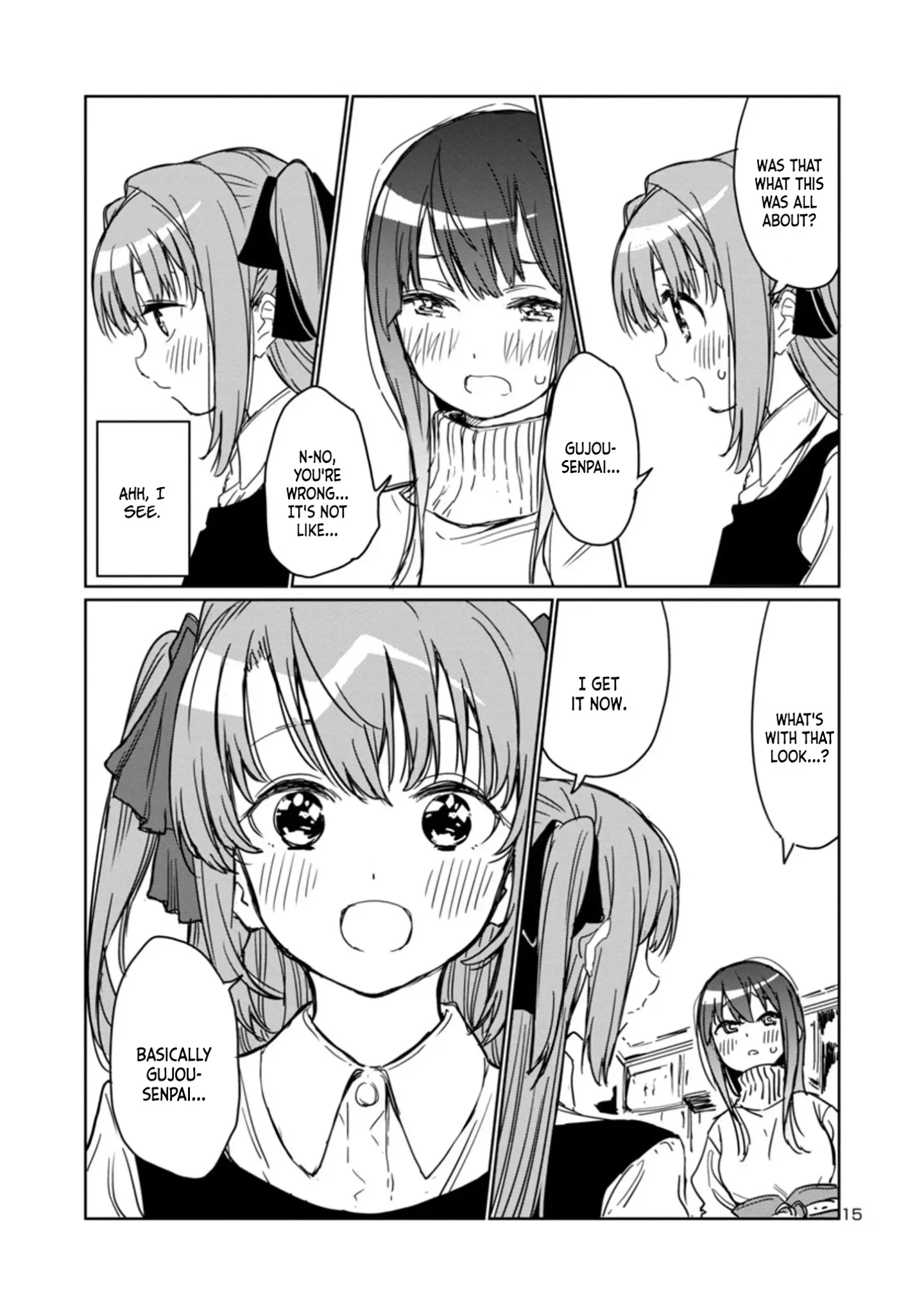 Kamiina Botan, Yoheru Sugata wa Yuri no Hana Chapter 3 page 15 - 