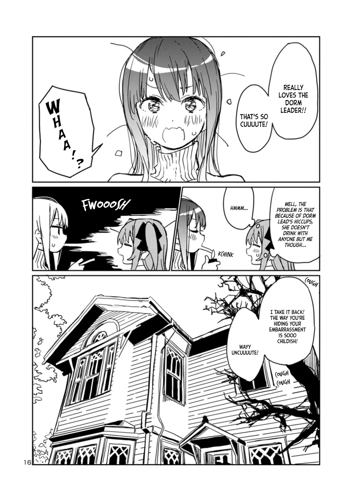 Kamiina Botan, Yoheru Sugata wa Yuri no Hana Chapter 3 page 16 - 