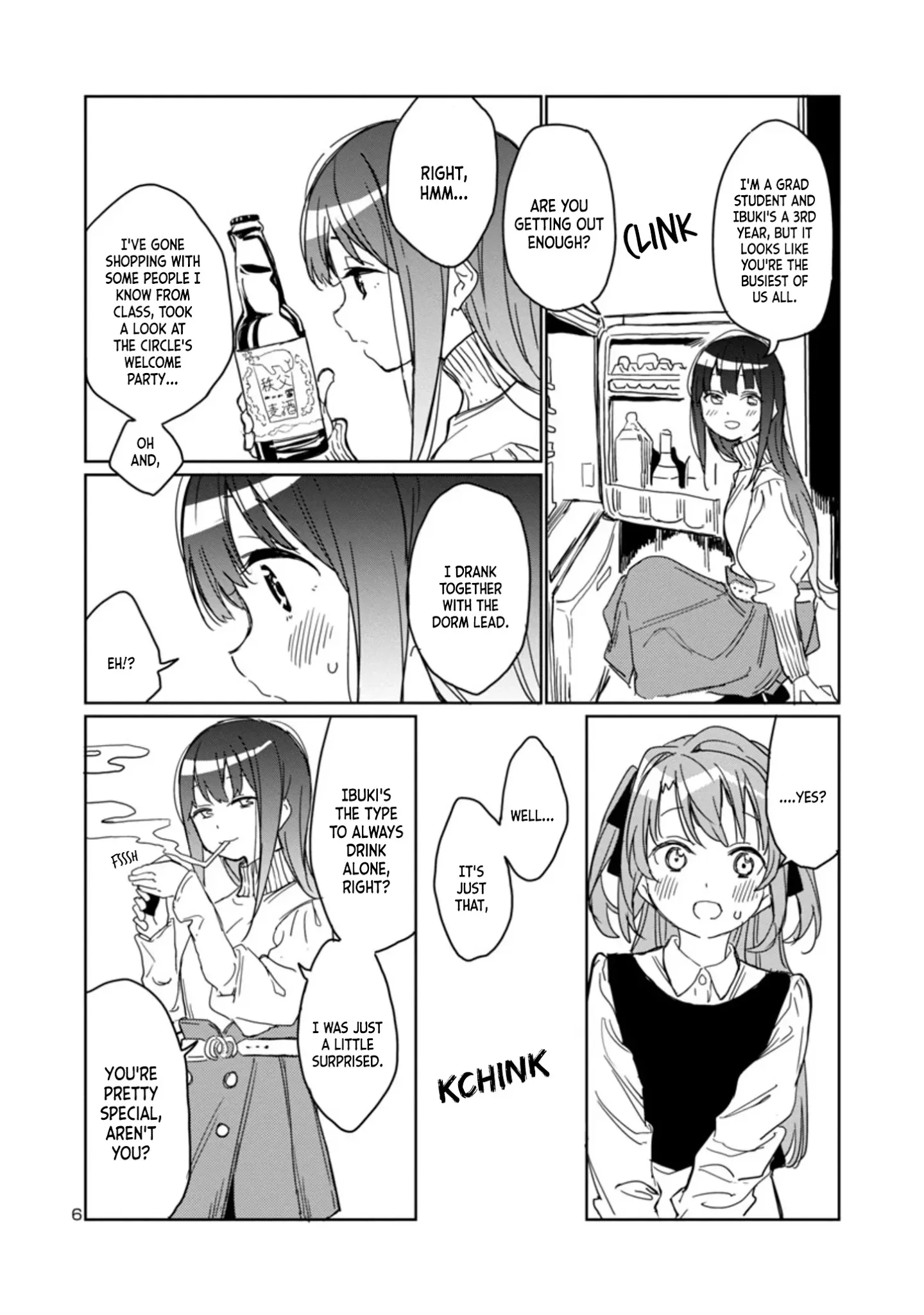 Kamiina Botan, Yoheru Sugata wa Yuri no Hana Chapter 3 page 6 - 