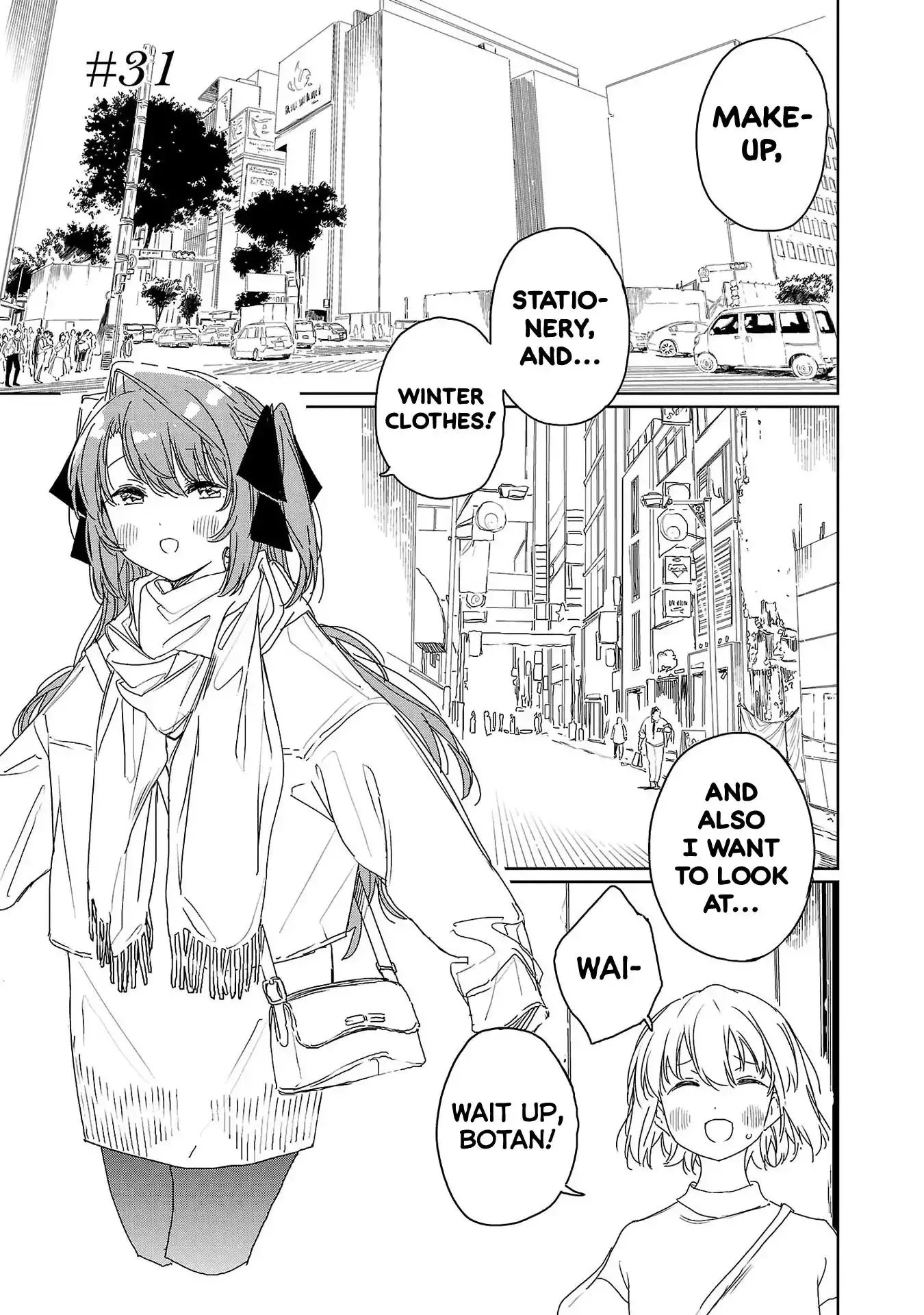 Kamiina Botan, Yoheru Sugata wa Yuri no Hana Chapter 31 page 1 - 