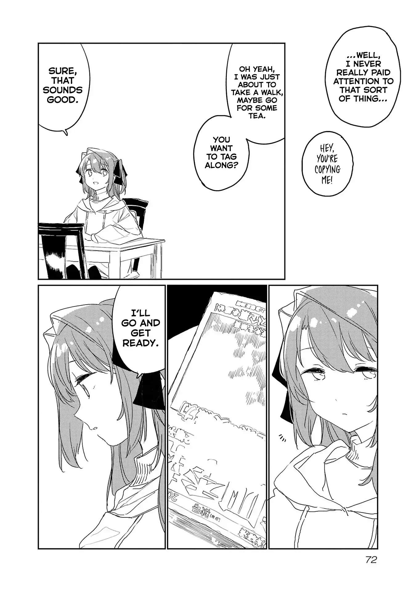 Kamiina Botan, Yoheru Sugata wa Yuri no Hana Chapter 33 page 6 - 