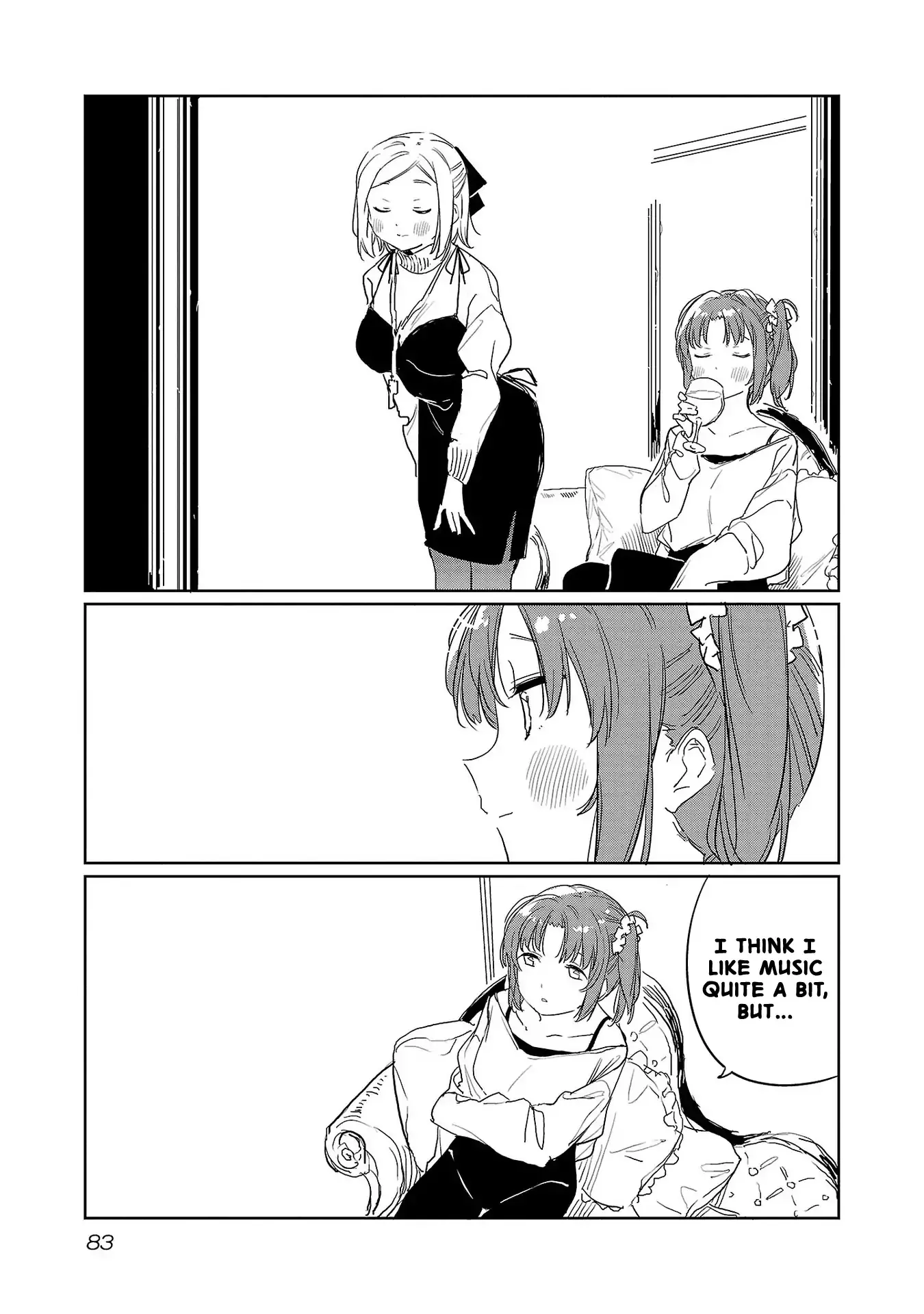 Kamiina Botan, Yoheru Sugata wa Yuri no Hana Chapter 34 page 3 - 