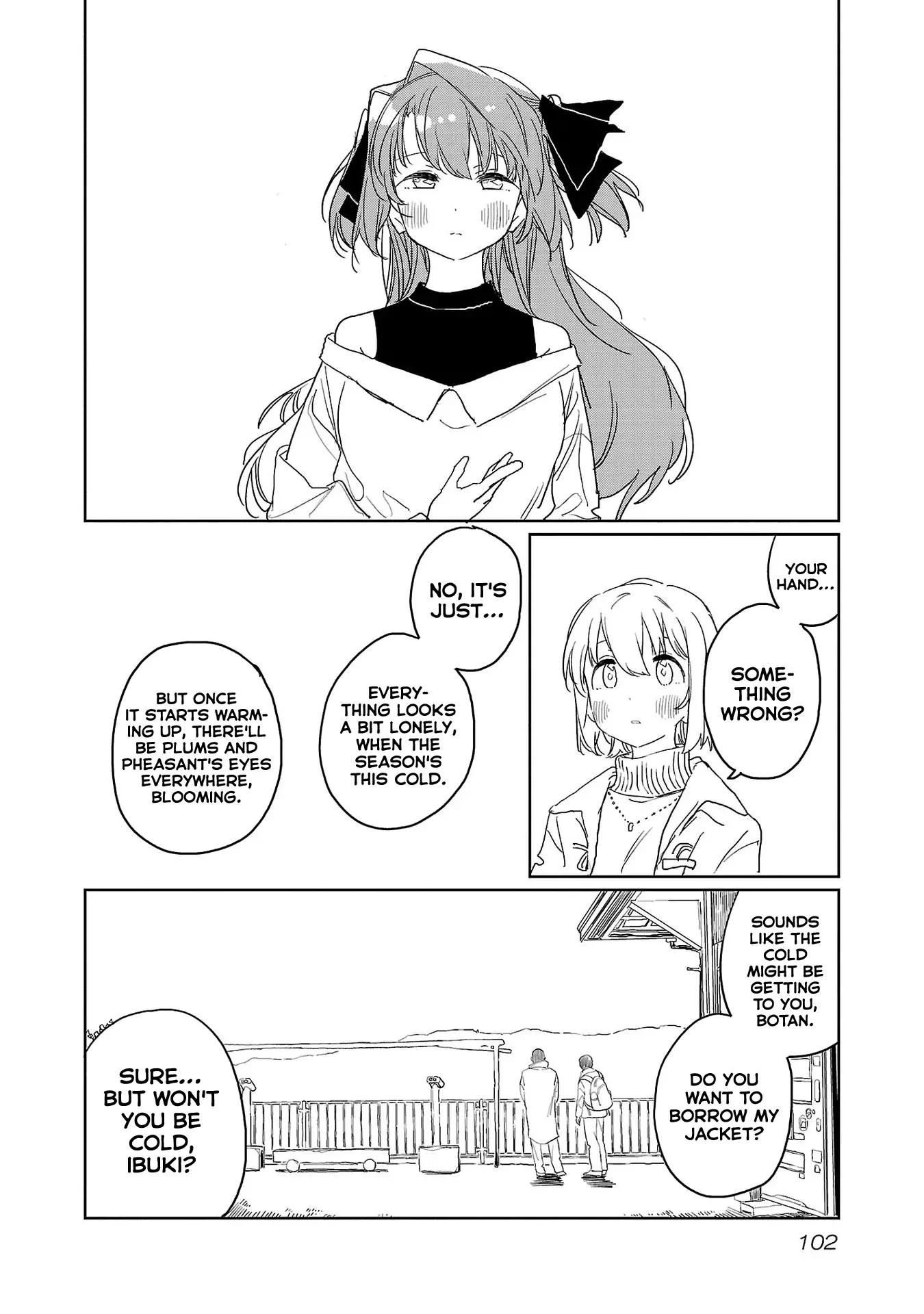 Kamiina Botan, Yoheru Sugata wa Yuri no Hana Chapter 35 page 10 - 