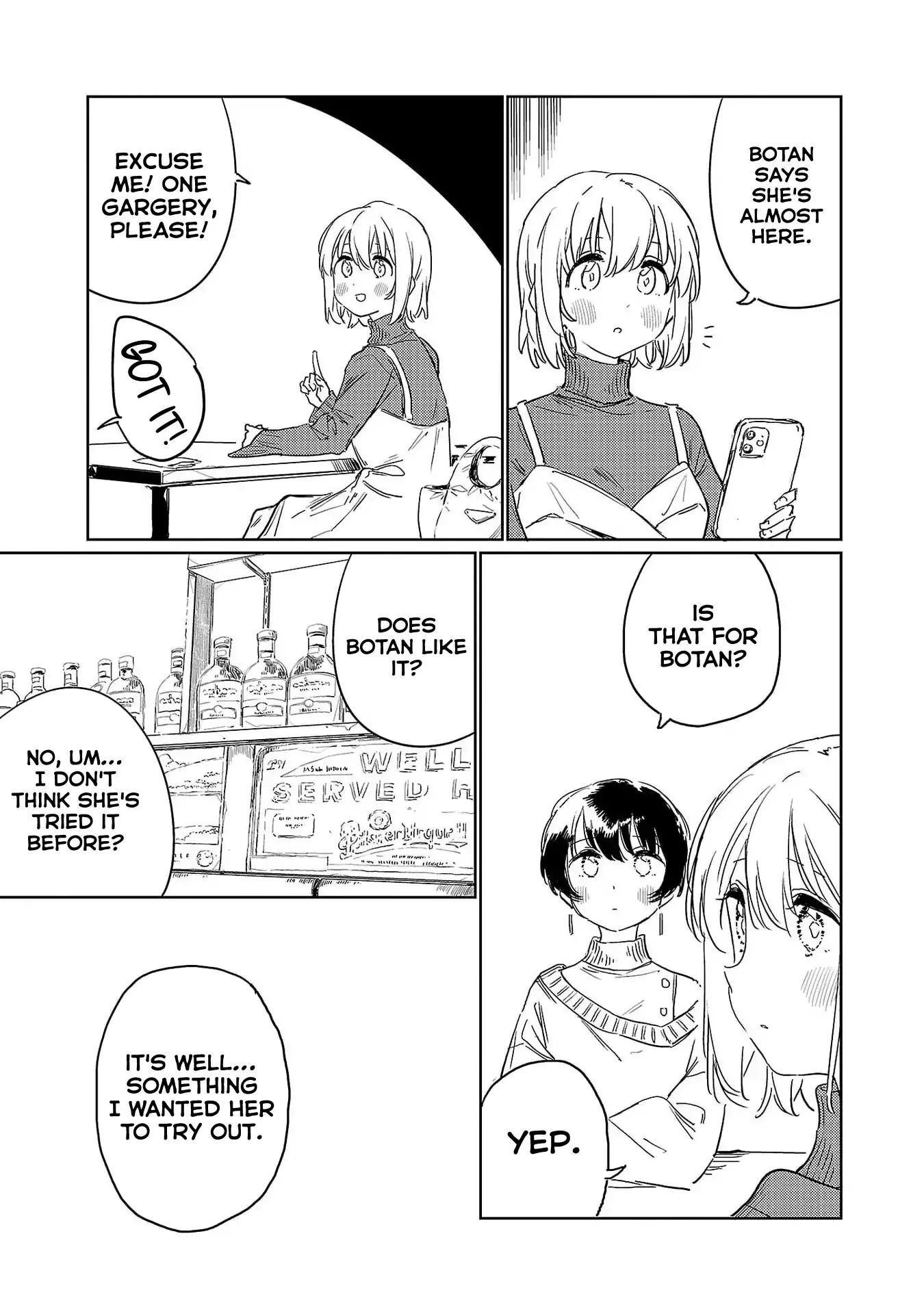Kamiina Botan, Yoheru Sugata wa Yuri no Hana Chapter 39 page 9 - 