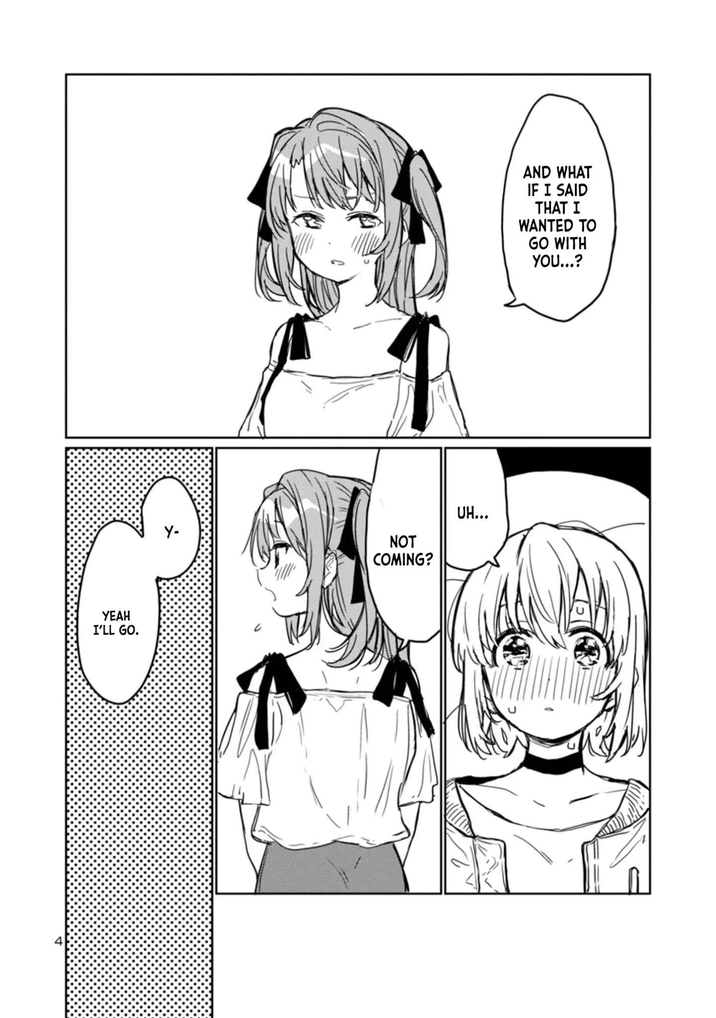 Kamiina Botan, Yoheru Sugata wa Yuri no Hana Chapter 4 page 4 - 