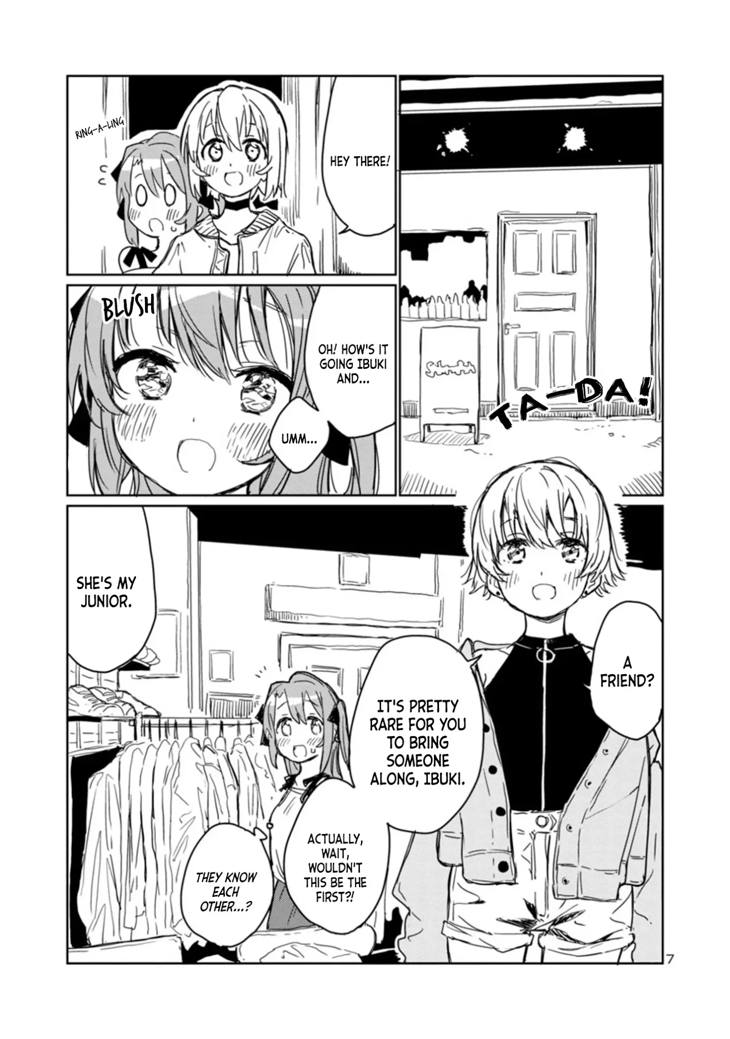 Kamiina Botan, Yoheru Sugata wa Yuri no Hana Chapter 4 page 7 - 