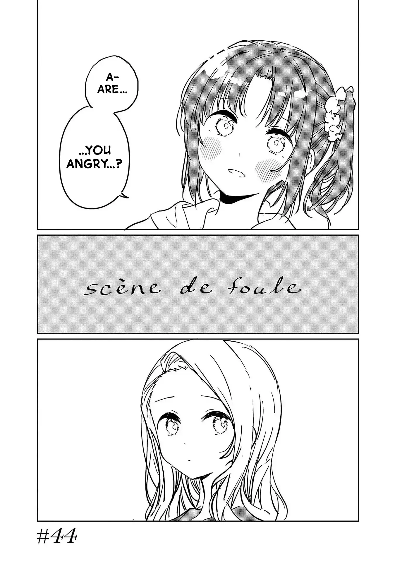 Kamiina Botan, Yoheru Sugata wa Yuri no Hana Chapter 44 page 1 - 