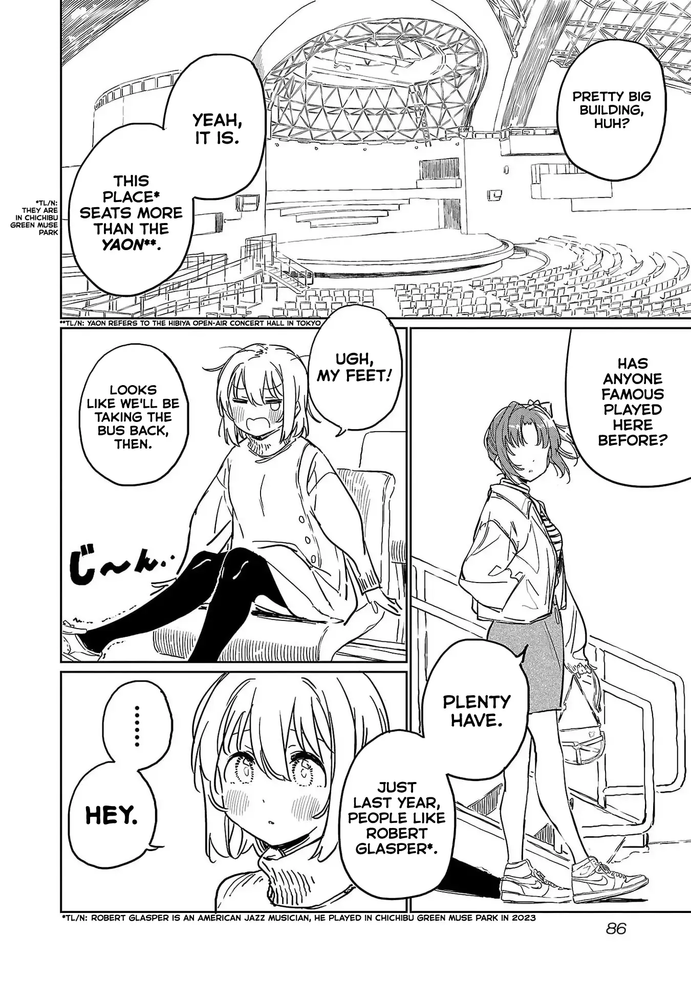 Kamiina Botan, Yoheru Sugata wa Yuri no Hana Chapter 45 page 8 - 