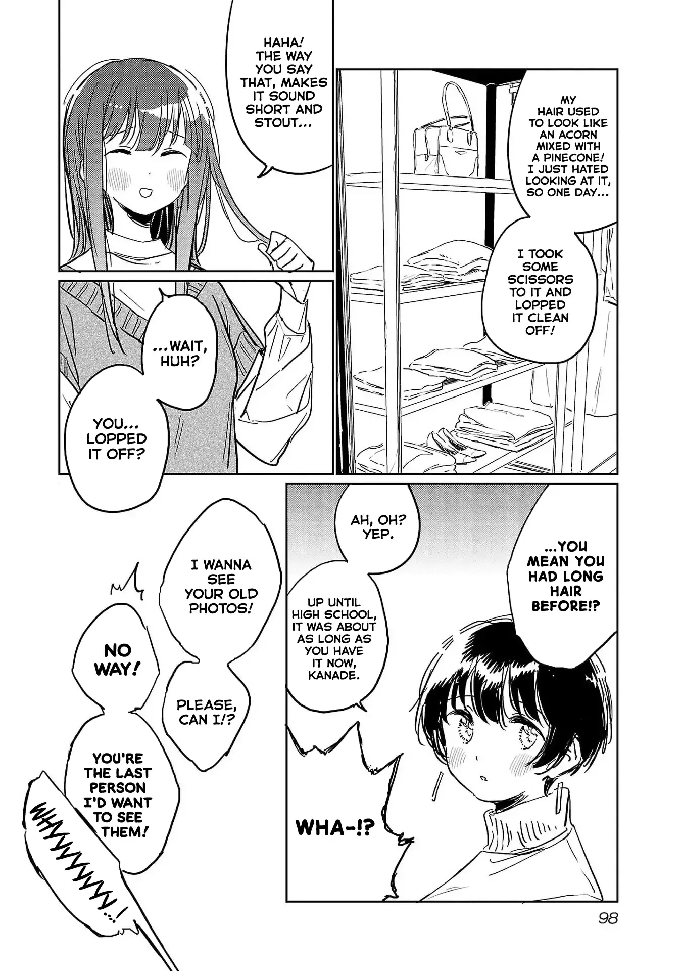 Kamiina Botan, Yoheru Sugata wa Yuri no Hana Chapter 46 page 6 - 