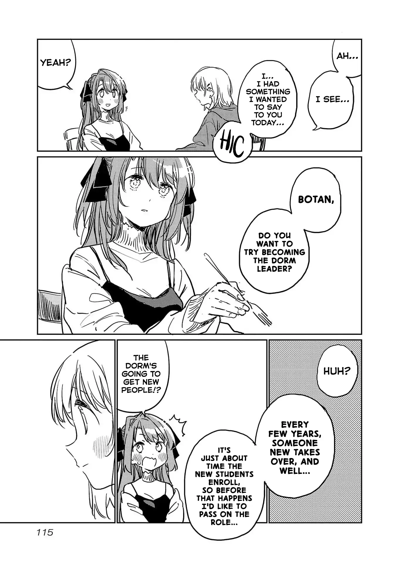 Kamiina Botan, Yoheru Sugata wa Yuri no Hana Chapter 47 page 11 - 