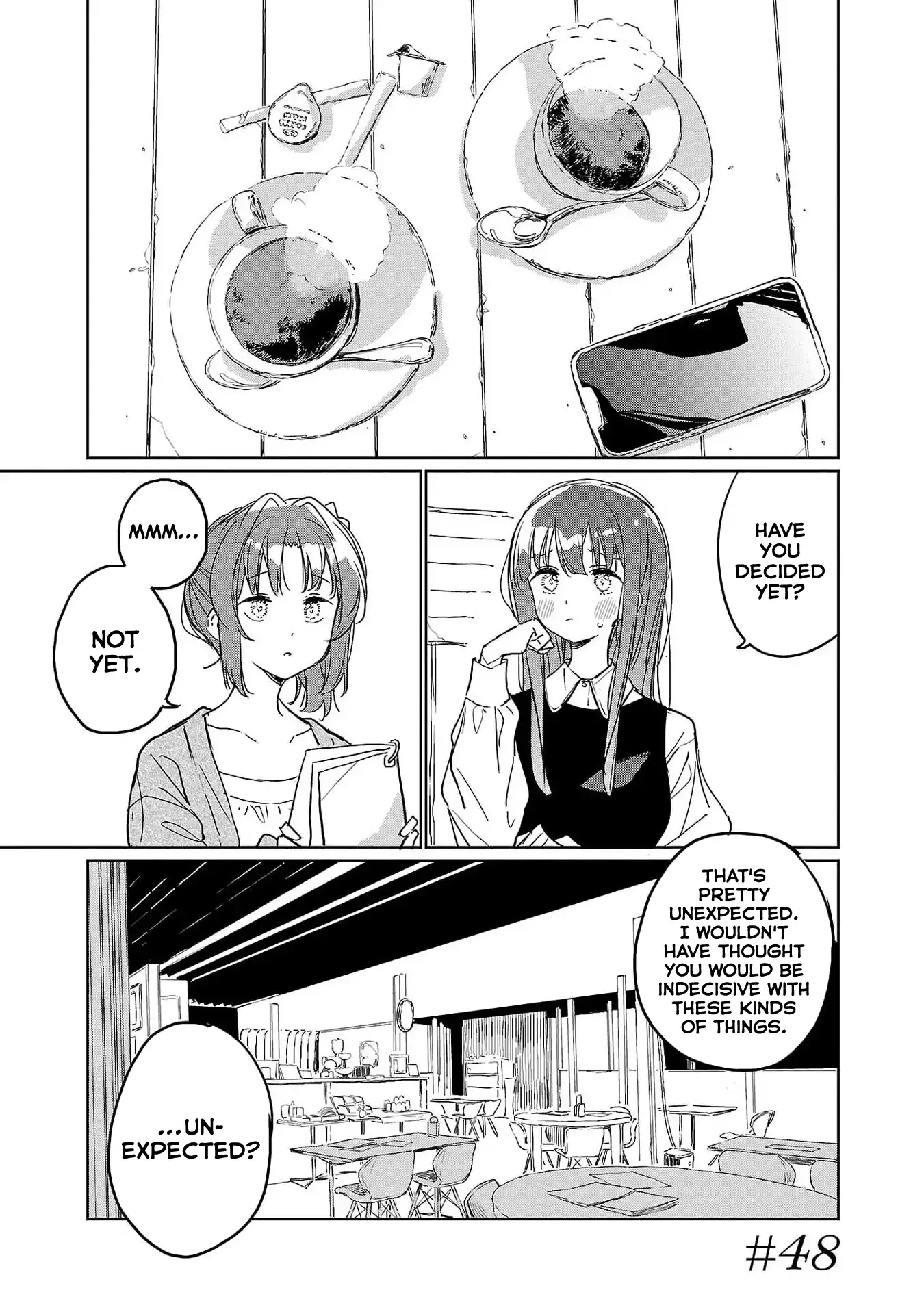 Kamiina Botan, Yoheru Sugata wa Yuri no Hana Chapter 48 page 2 - 