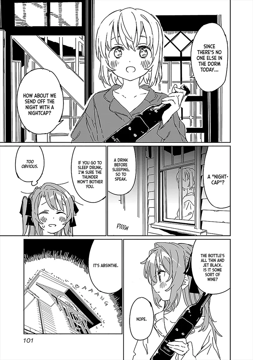 Kamiina Botan, Yoheru Sugata wa Yuri no Hana Chapter 7 page 9 - 