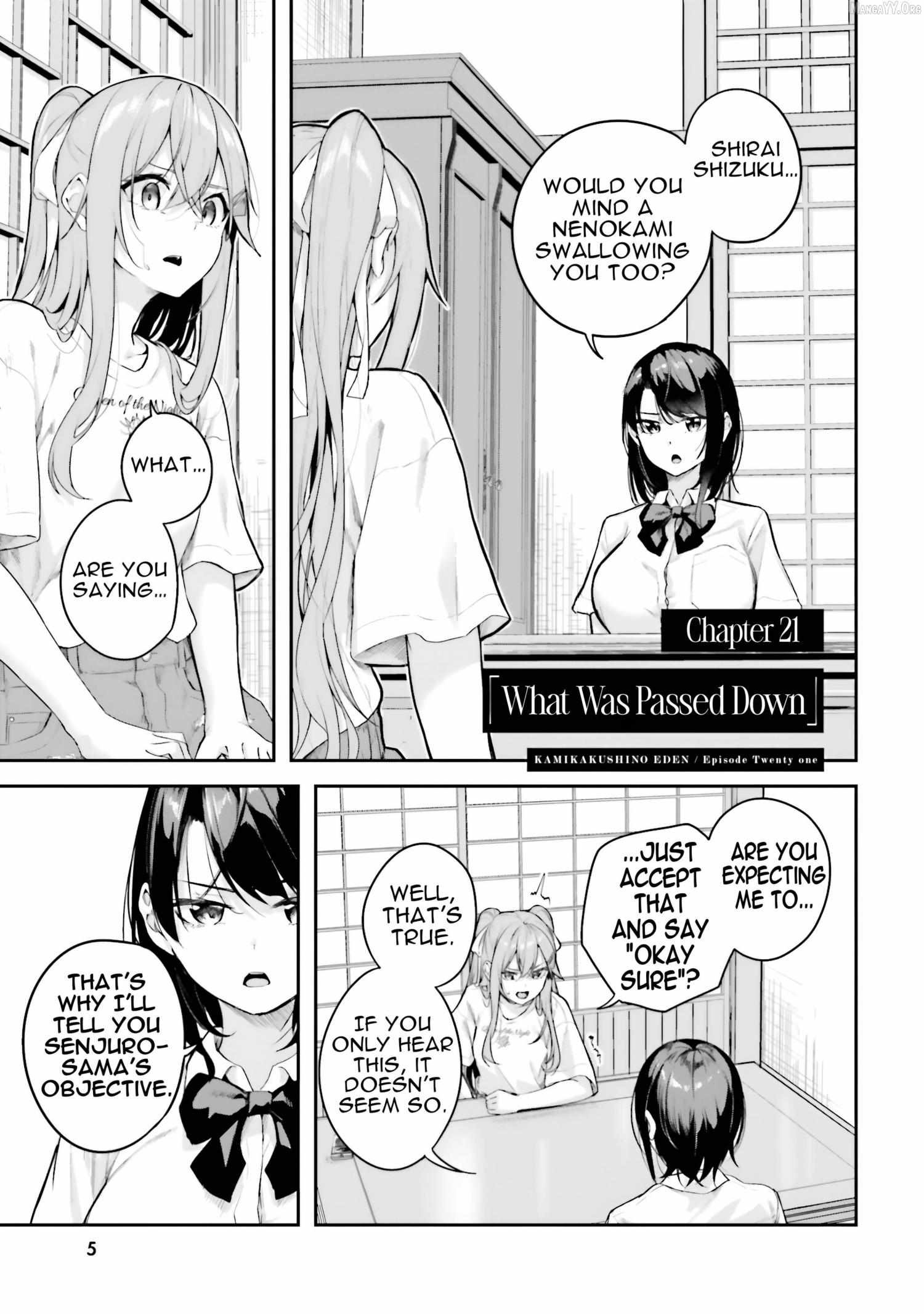 Kamikakushi no Eden Chapter 21 page 7 - 