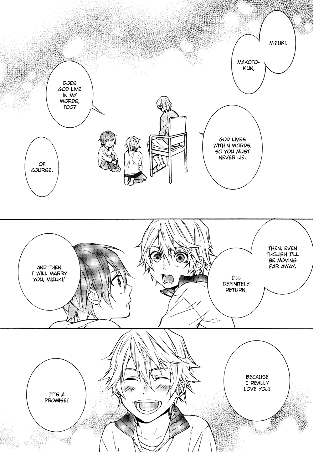 Kamisama ga Yadoru Kotoba Chapter 0 page 3 - 