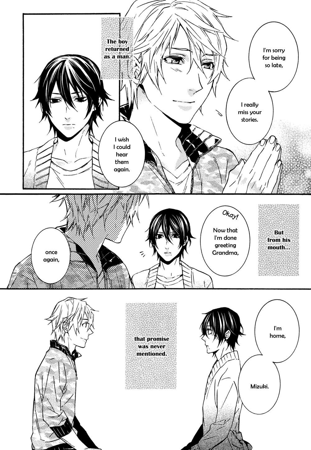 Kamisama ga Yadoru Kotoba Chapter 0 page 5 - 
