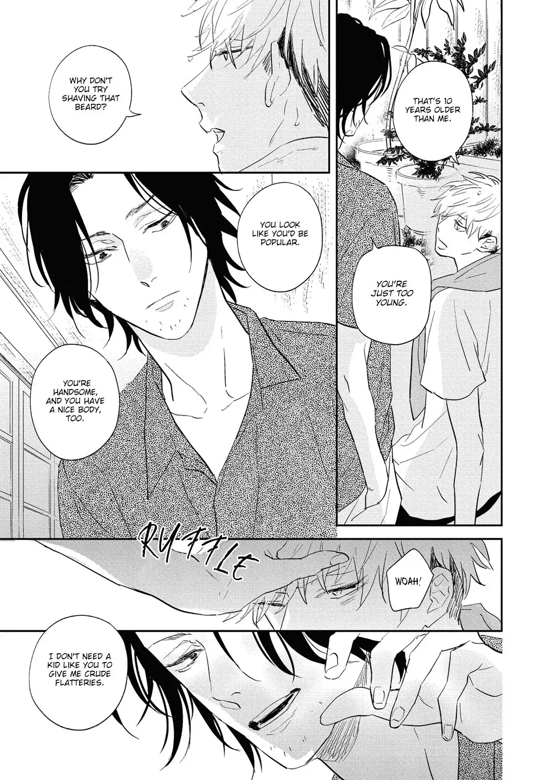 Kamitsuite, Jareatte Chapter 1 page 13 - 
