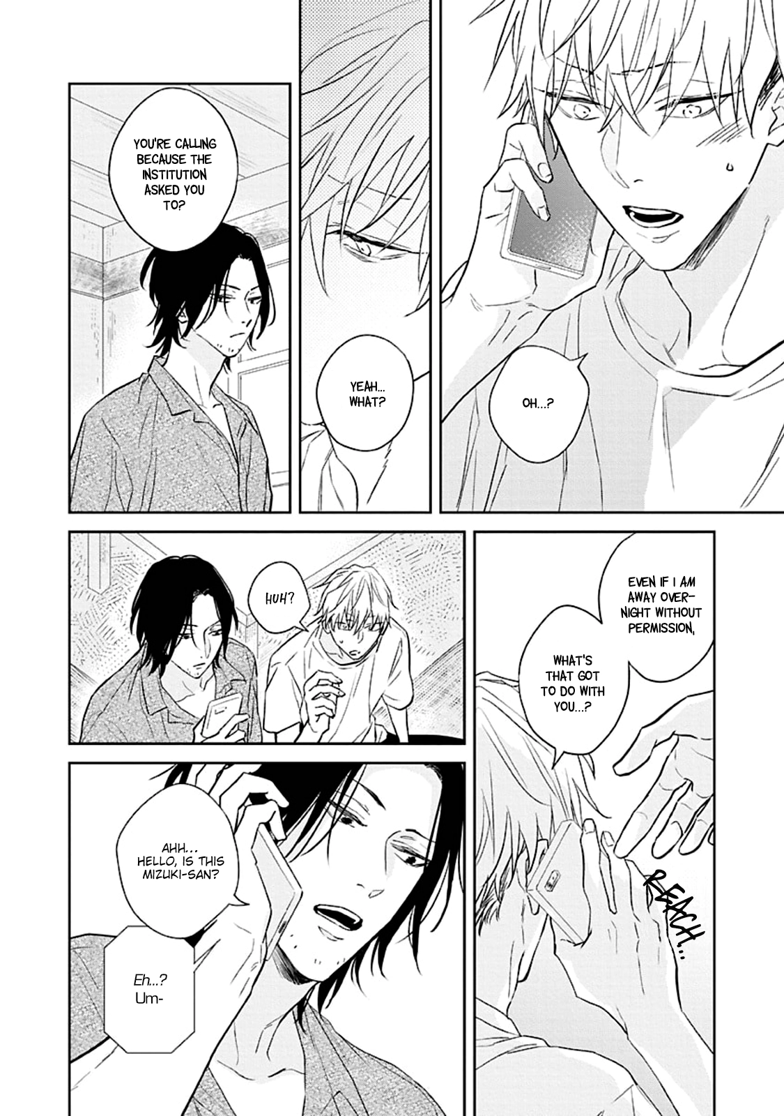 Kamitsuite, Jareatte Chapter 3 page 22 - 