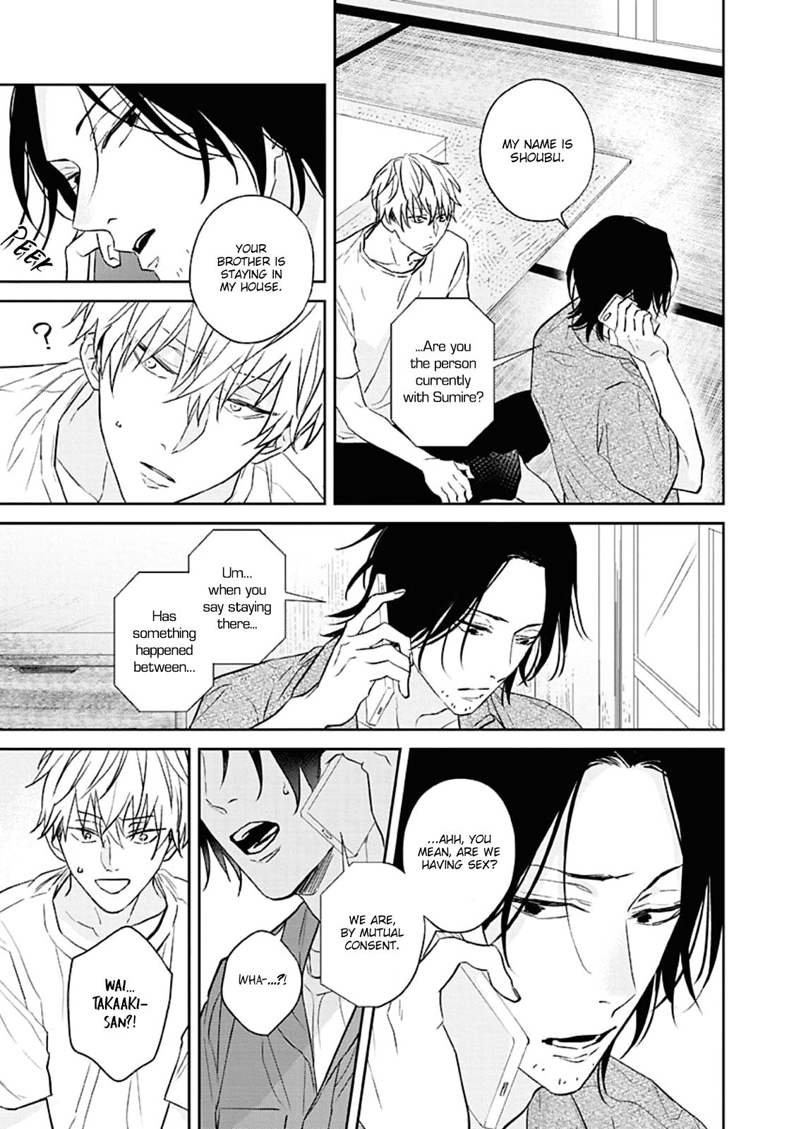 Kamitsuite, Jareatte Chapter 3 page 23 - 