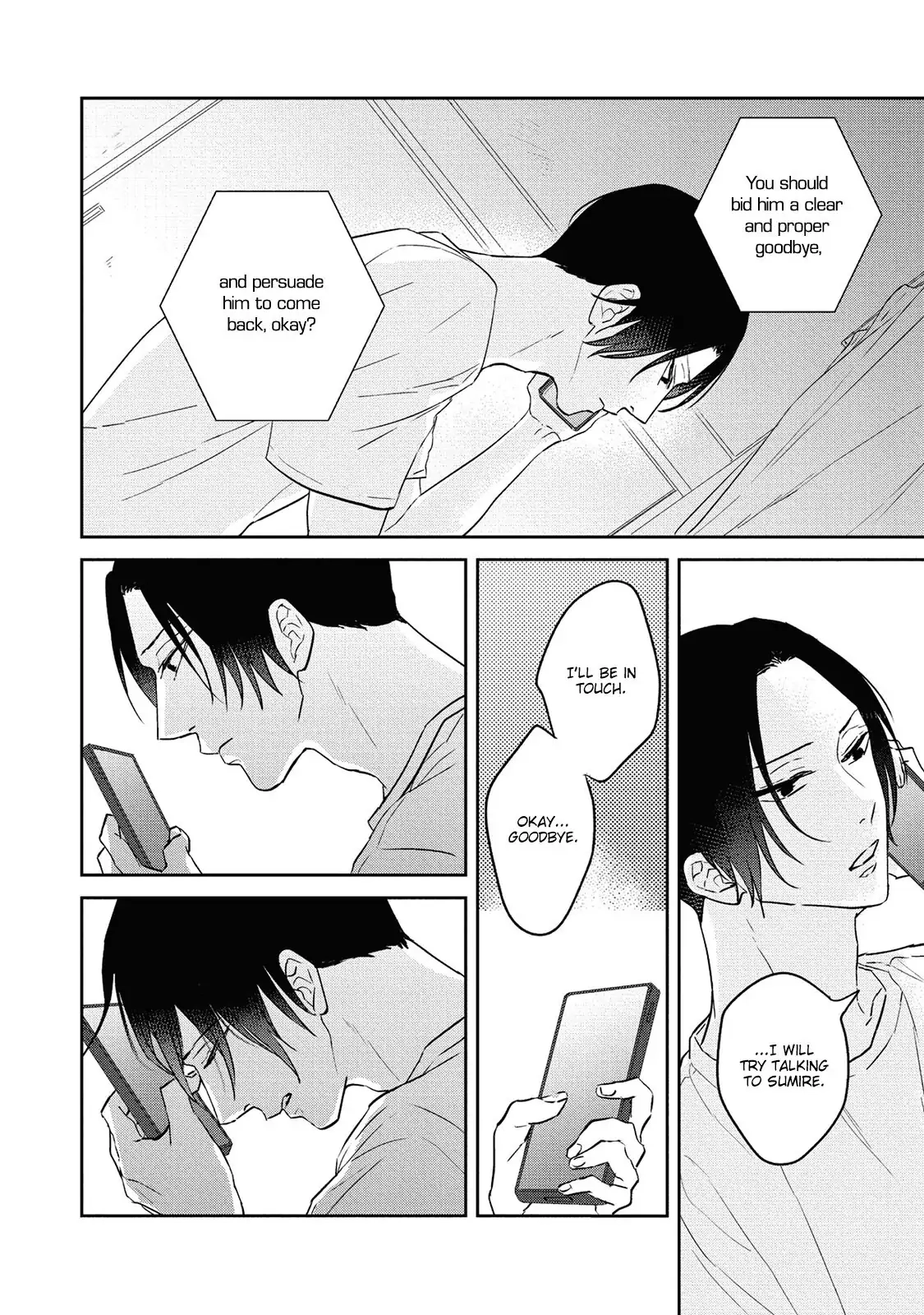 Kamitsuite, Jareatte Chapter 4 page 13 - 