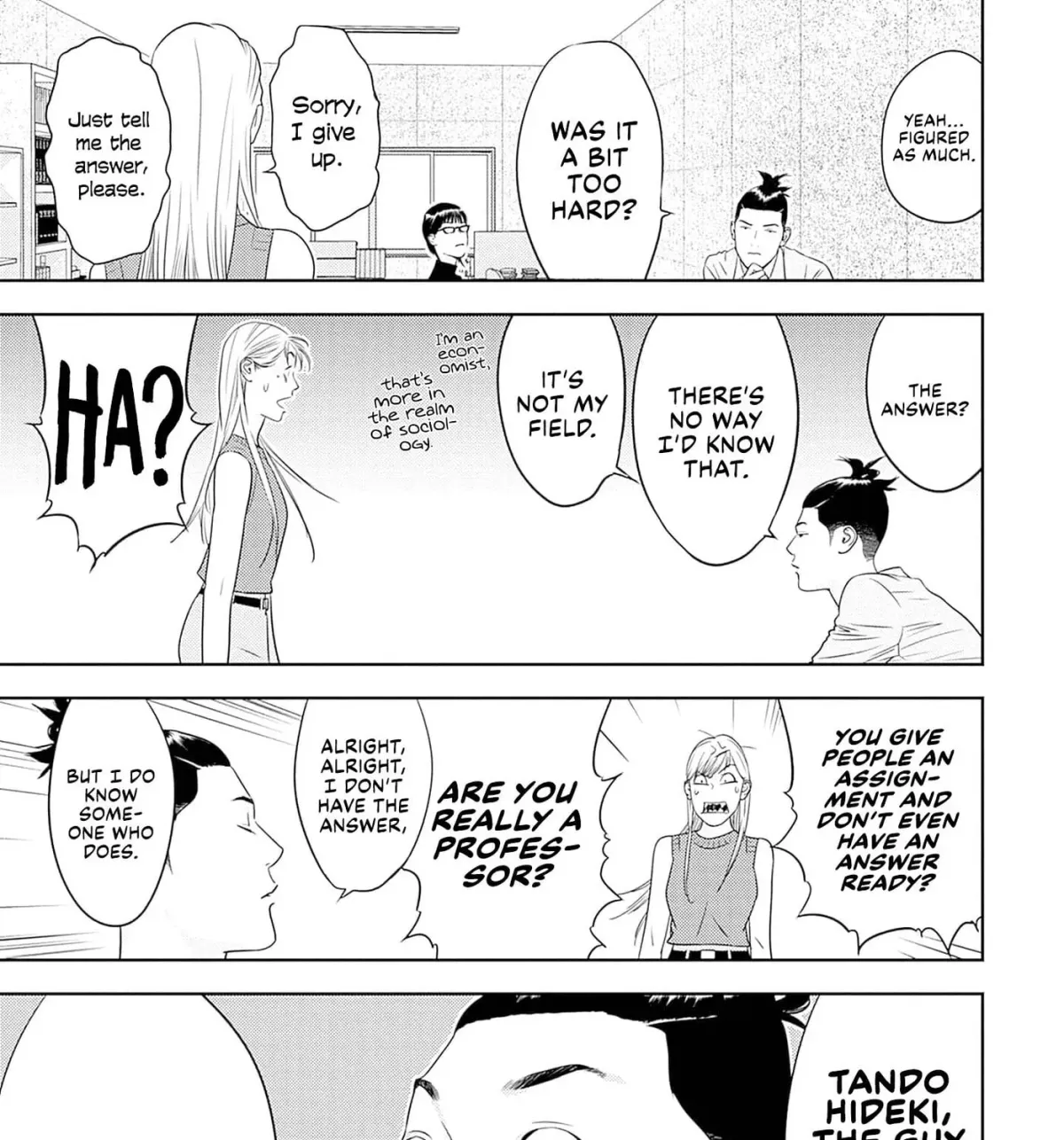 Kamo no Negi Niwa Doku ga Aru: Kamo Kyouju no "Ningen" Keizaigaku Kougi Chapter 33 page 17 - 