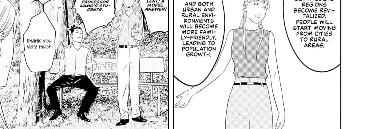 Kamo no Negi Niwa Doku ga Aru: Kamo Kyouju no "Ningen" Keizaigaku Kougi Chapter 33 page 50 - 