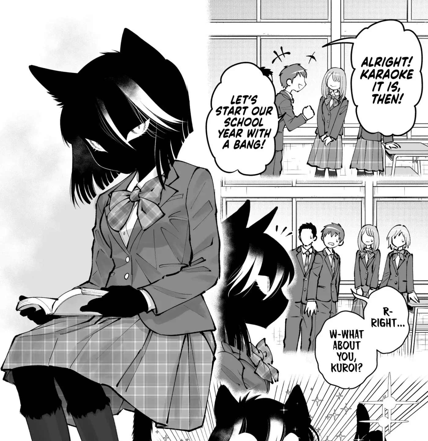Kamoku dakedo Mechakucha Nori no Ii Kuroneko-chan Chapter 1 page 1 - 
