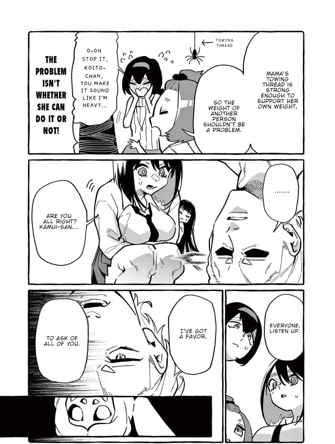 Kamui, the One Standing Behind You Chapter 55 page 36 - 