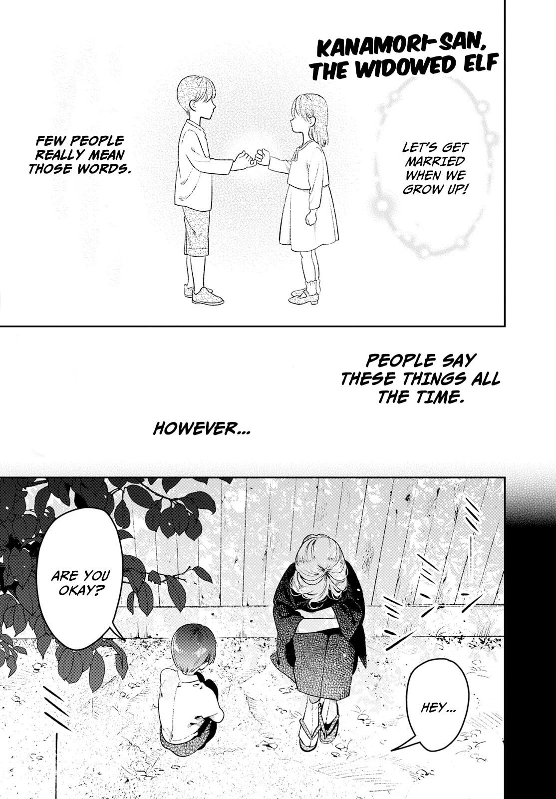 Kanamori-san the Widowed Elf Chapter 1 page 2 - 