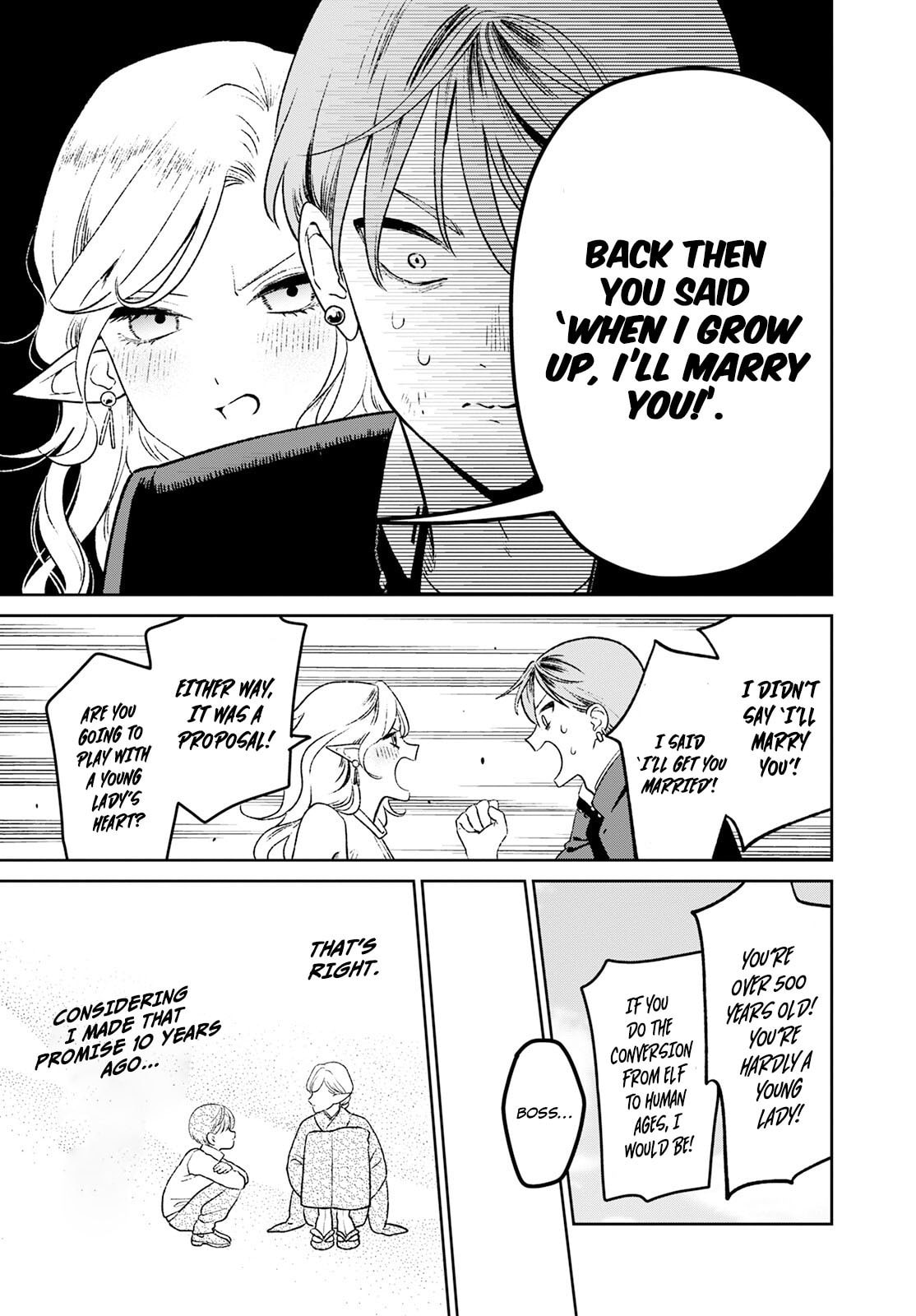 Kanamori-san the Widowed Elf Chapter 1 page 9 - 
