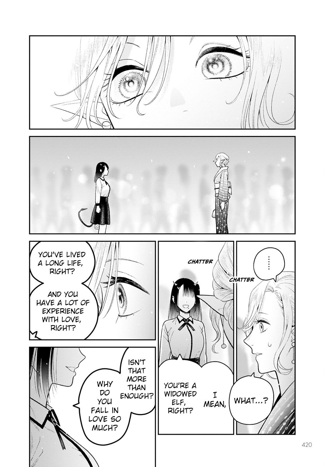 Kanamori-san the Widowed Elf Chapter 6 page 17 - 