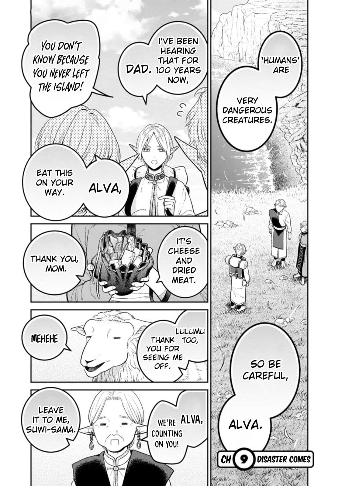 Kanamori-san the Widowed Elf Chapter 9 page 2 - 