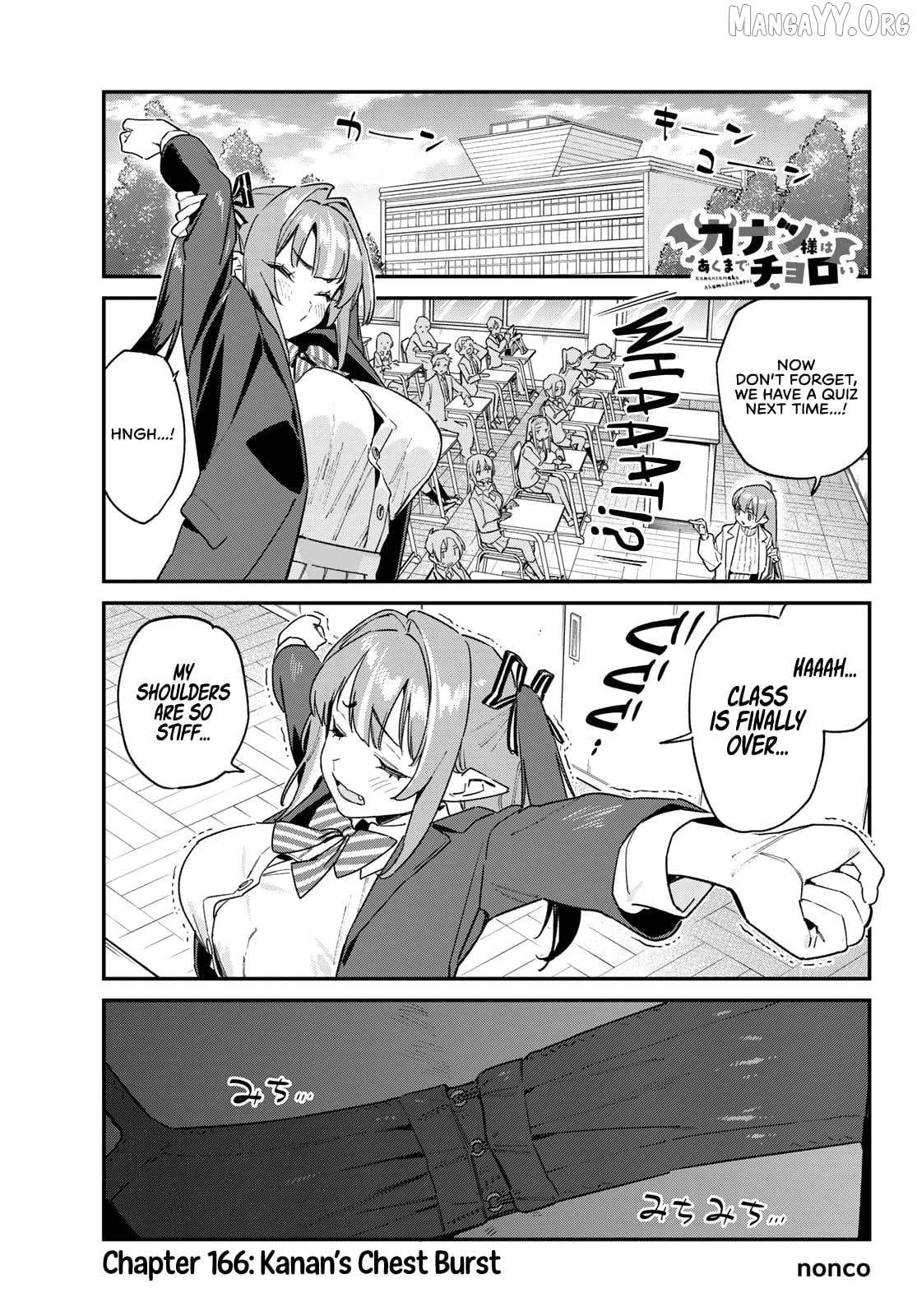 Kanan-sama Is Easy as Hell! Chapter 166 page 2 - 