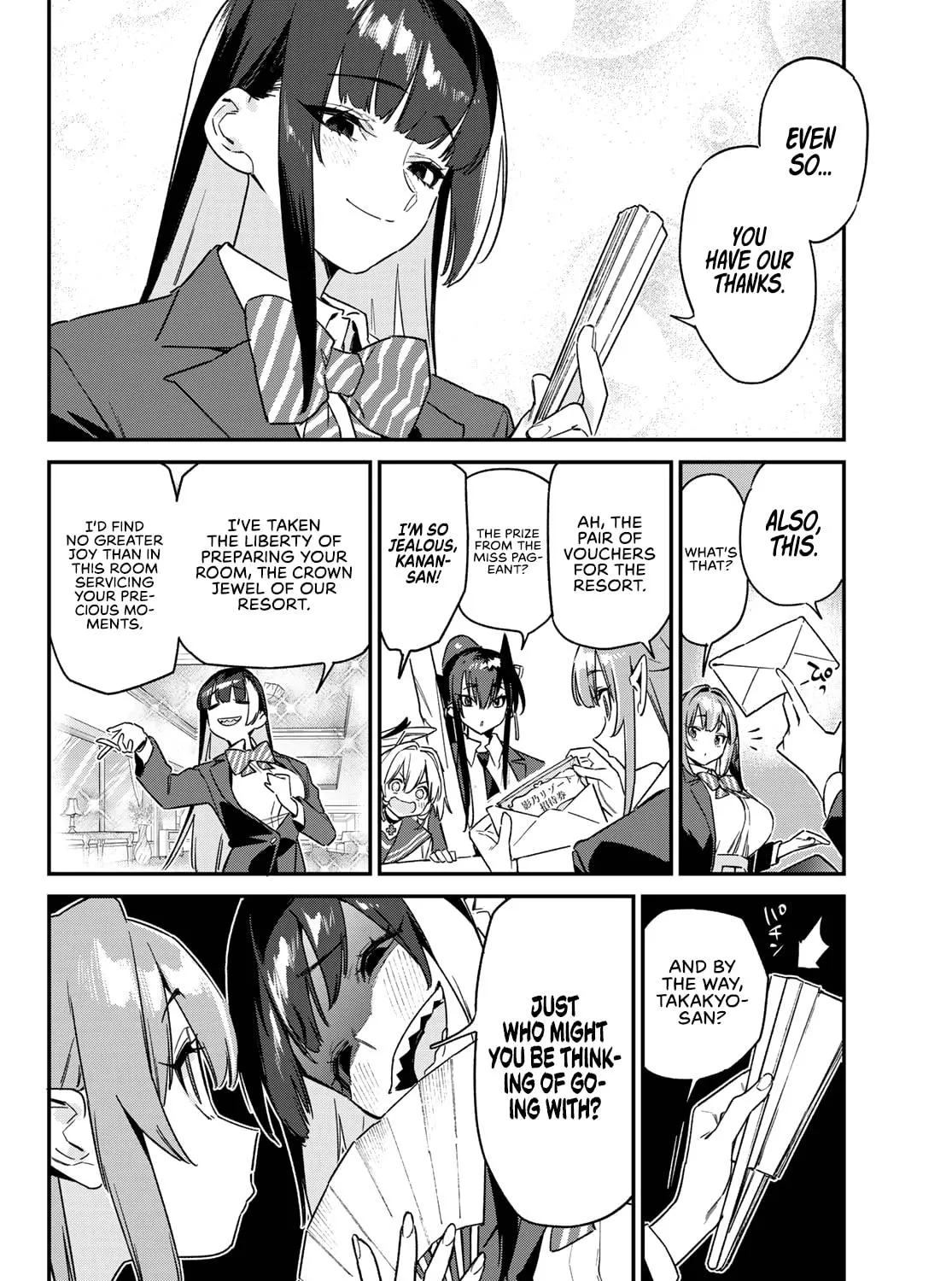 Kanan-sama wa Akumade Choroi Chapter 144 page 4 - 