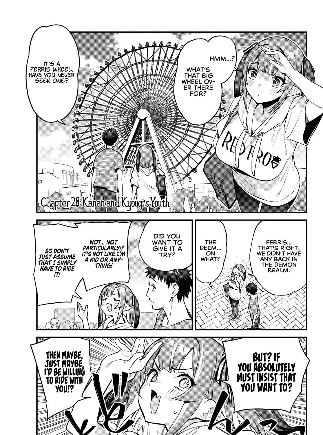 Kanan-sama wa Akumade Choroi Chapter 28 page 4 - 