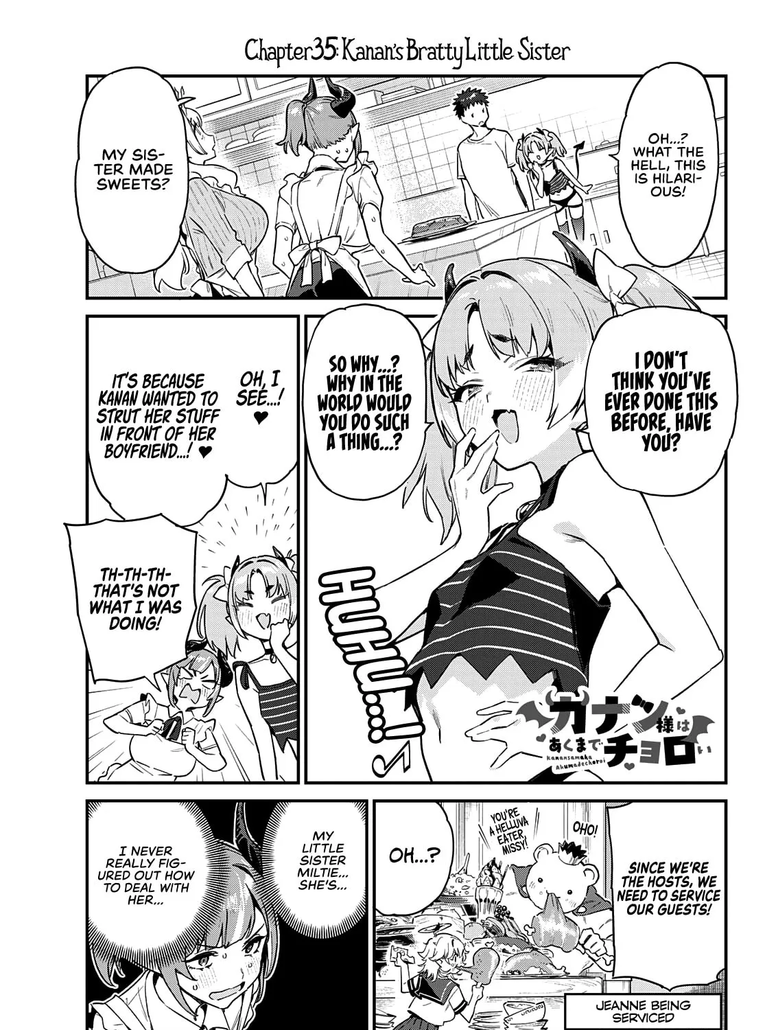Kanan-sama wa Akumade Choroi Chapter 35 page 2 - 
