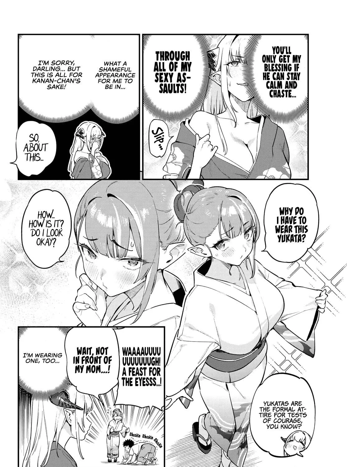 Kanan-sama wa Akumade Choroi Chapter 37 page 4 - 