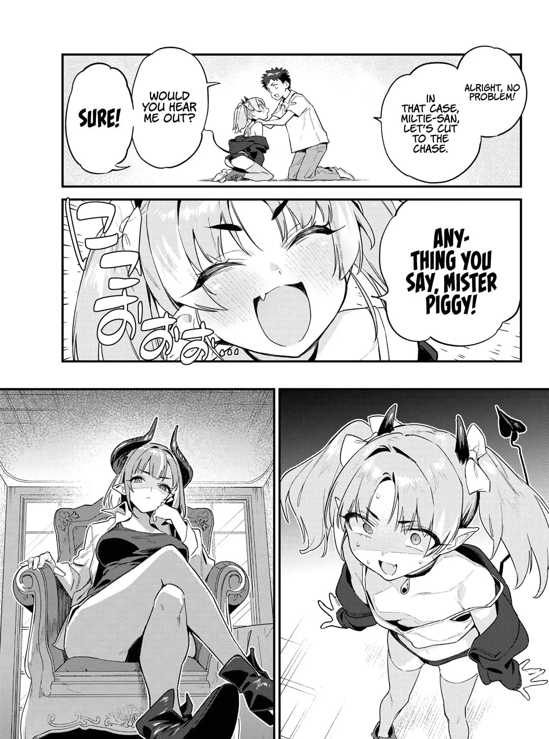 Kanan-sama wa Akumade Choroi Chapter 47 page 14 - 