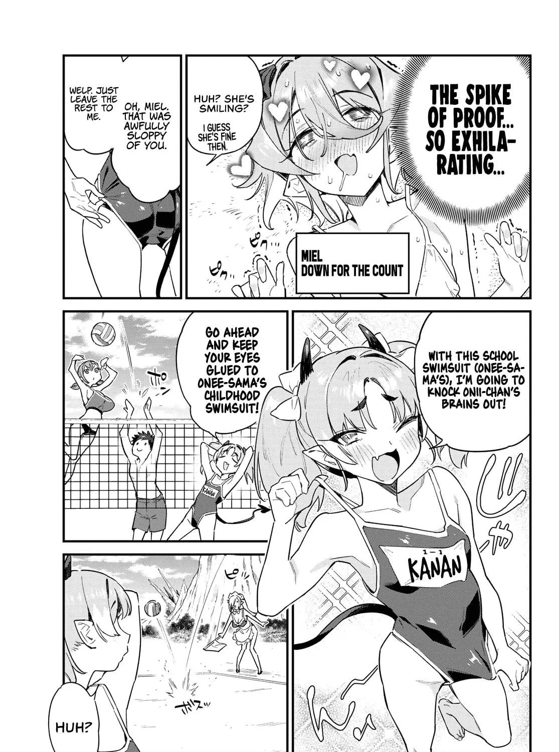 Kanan-sama wa Akumade Choroi Chapter 54 page 10 - 
