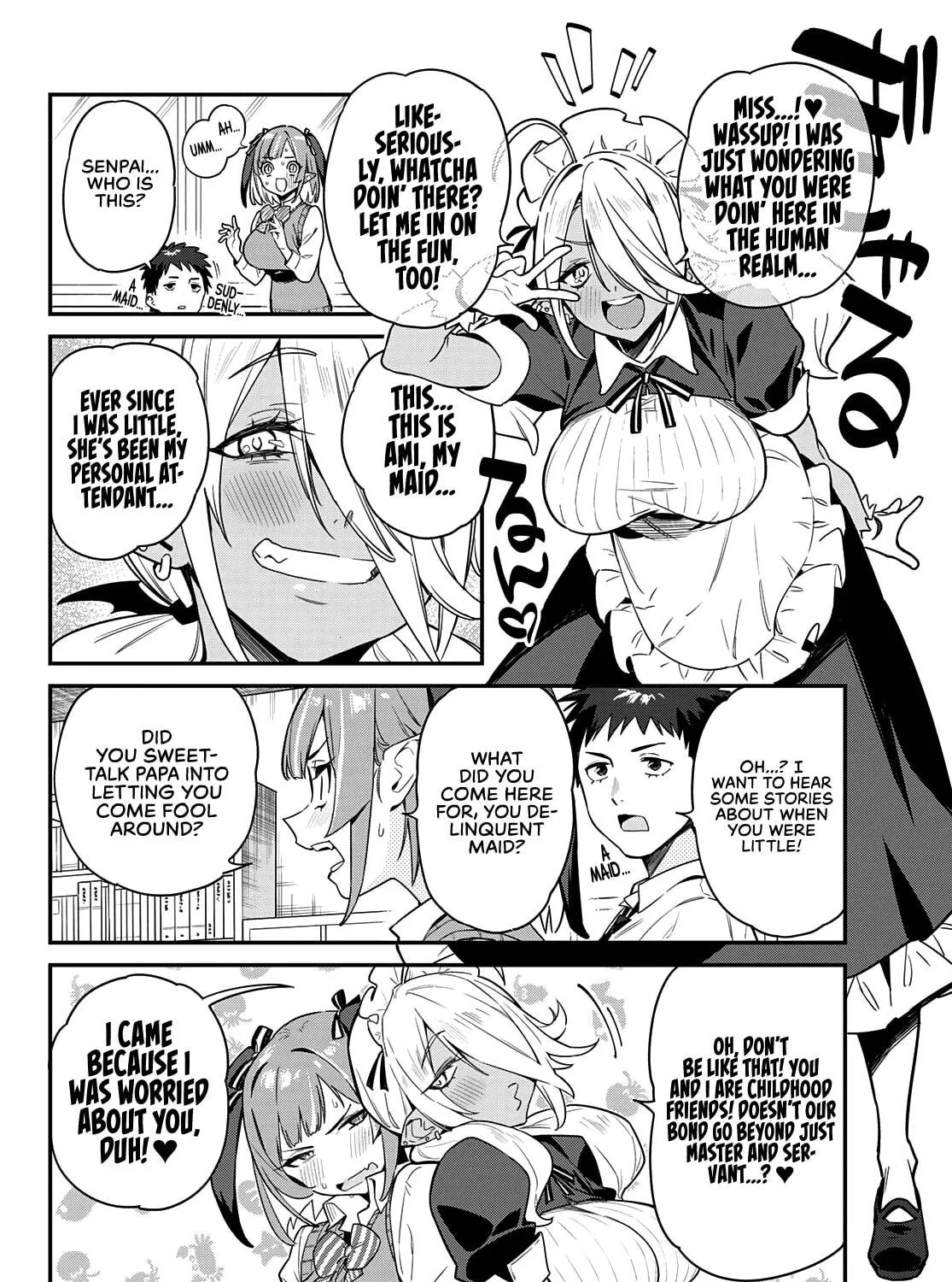 Kanan-sama wa Akumade Choroi Chapter 8 page 4 - 