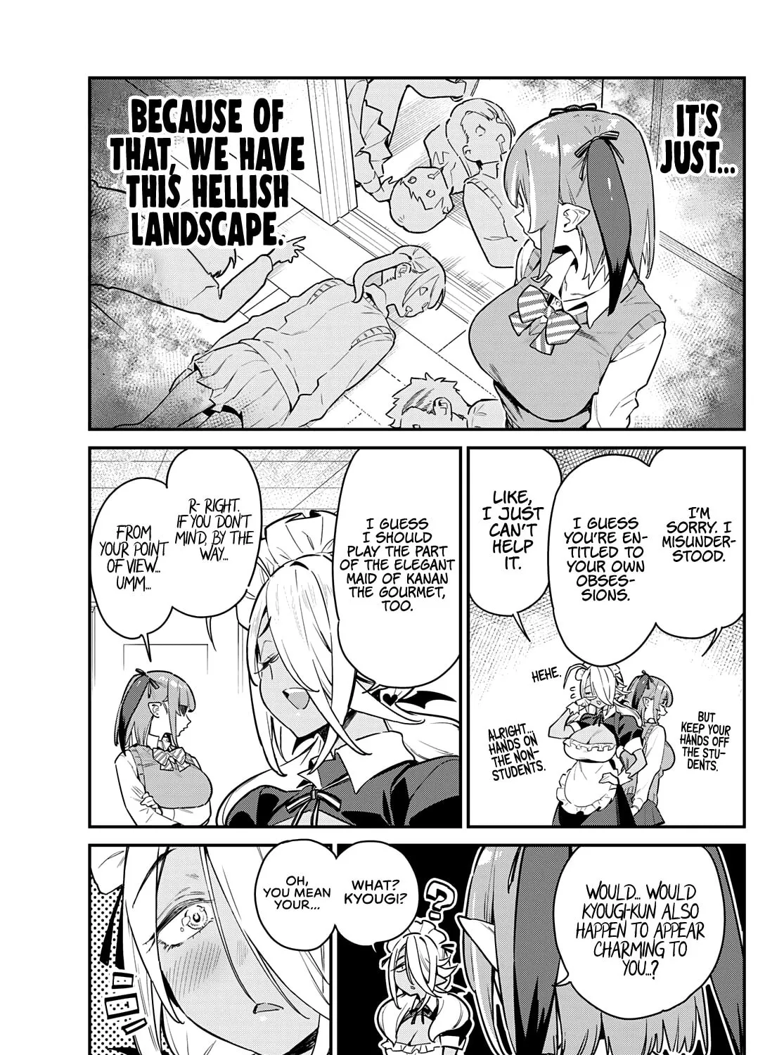 Kanan-sama wa Akumade Choroi Chapter 9 page 14 - 