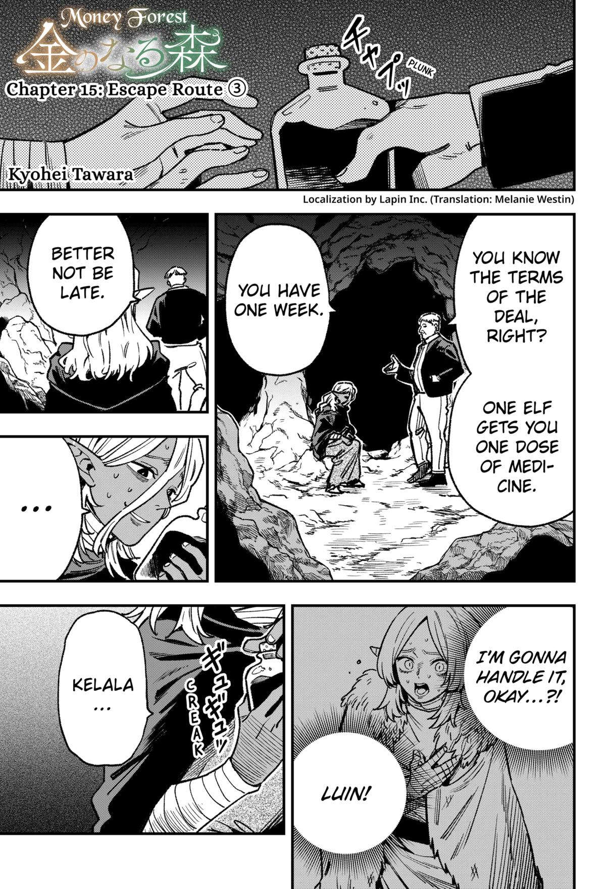 Kane no Naru Mori Chapter 15 page 1 - 