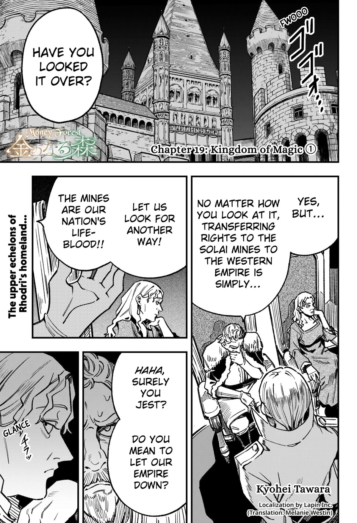 Kane no Naru Mori Chapter 19 page 1 - 