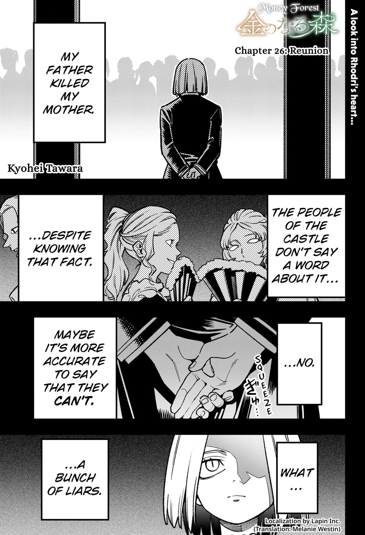 Kane no Naru Mori Chapter 26 page 1 - 