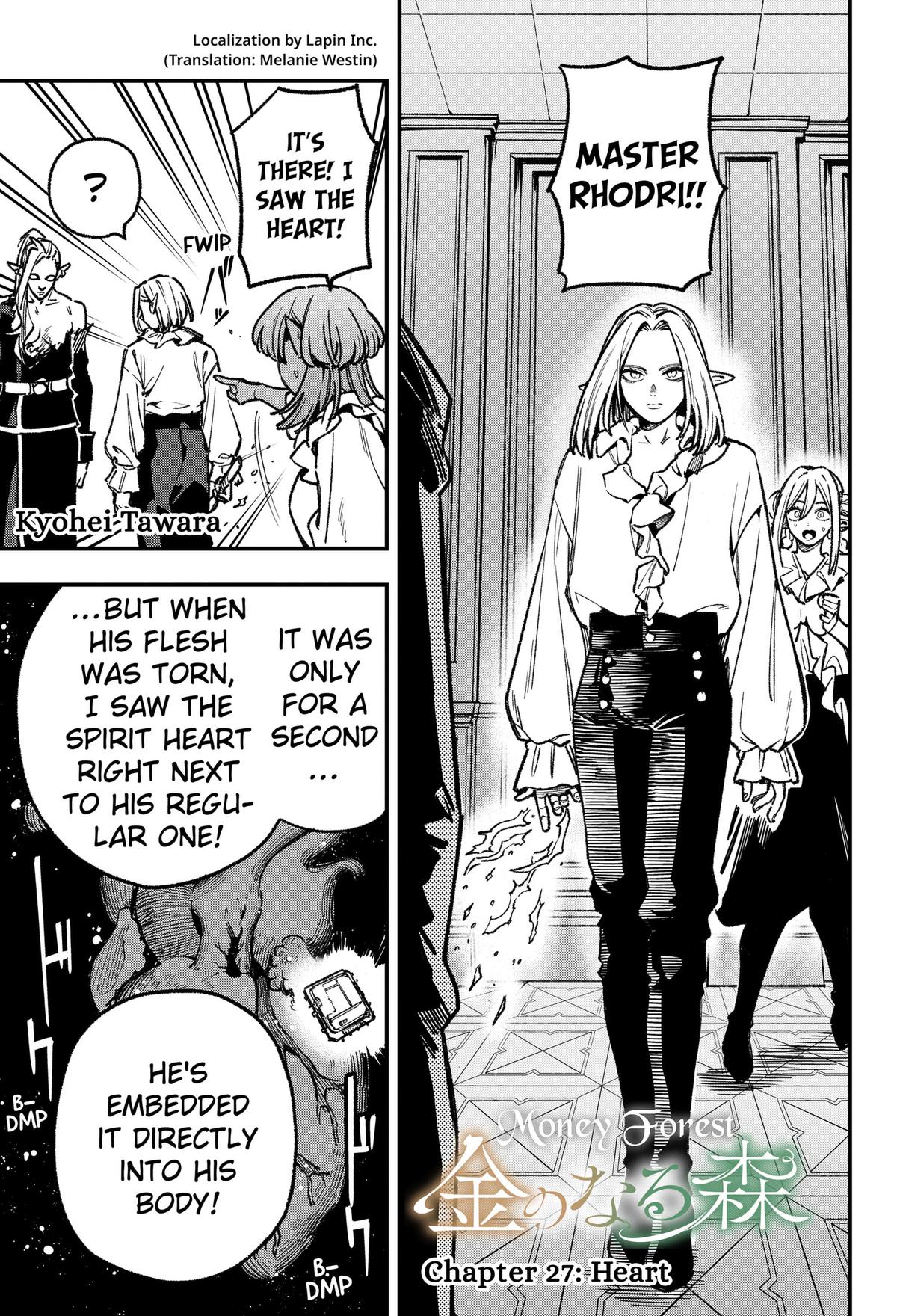 Kane no Naru Mori Chapter 27 page 1 - 